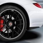 2011 White Porsche 911 Carrera GTS Cabriolet Wallpaper Side view Wheel