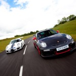 2011 White Porsche 911 GT3 Cup Wallpaper Front view