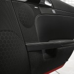 2011 Guards Red Porsche Boxster S wallpaper Interioor doors Audio