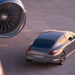 2012 Porsche Panamera Turbo S Wallaper Rear angle top view