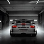 Limited White 2011 Porsche 911 GT3 RS 4.0 wallpaper Rear view