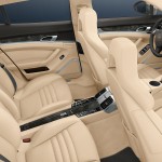 Topaz brown Metallic 2011 Porsche Panamera Turbo S wallpaper Interior