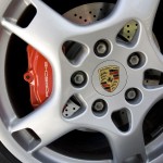 2007 Black Porsche 911 Carrera 4S Cabriolet Wallpaper Wheel