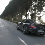 2007 Porsche 911 Turbo Wallpaper Rear angle view