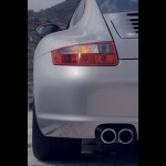 2008 Porsche 911 Carrera Wallpaper Rear corner view