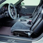 2008 Silver Porsche 911 GT2 Wallpaper Interior Seats
