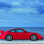 2010 Red Porsche 911 GT3 Wallpaper Side view