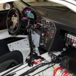 2010 White Porsche 911 GT3 R Wallpaper Interior