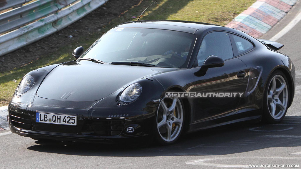 2012 New Porsche 911 Porsche 991 spy shots