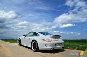Porsche 911 Sport Classic 2011 Rear angle side view